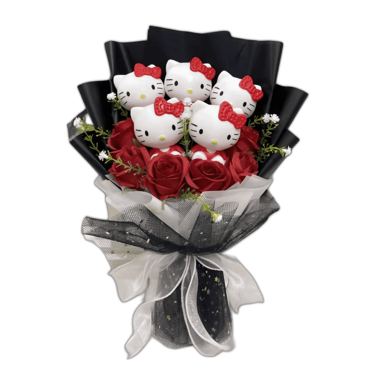 Hello Kitty Premium Bloom Rose Bouquet