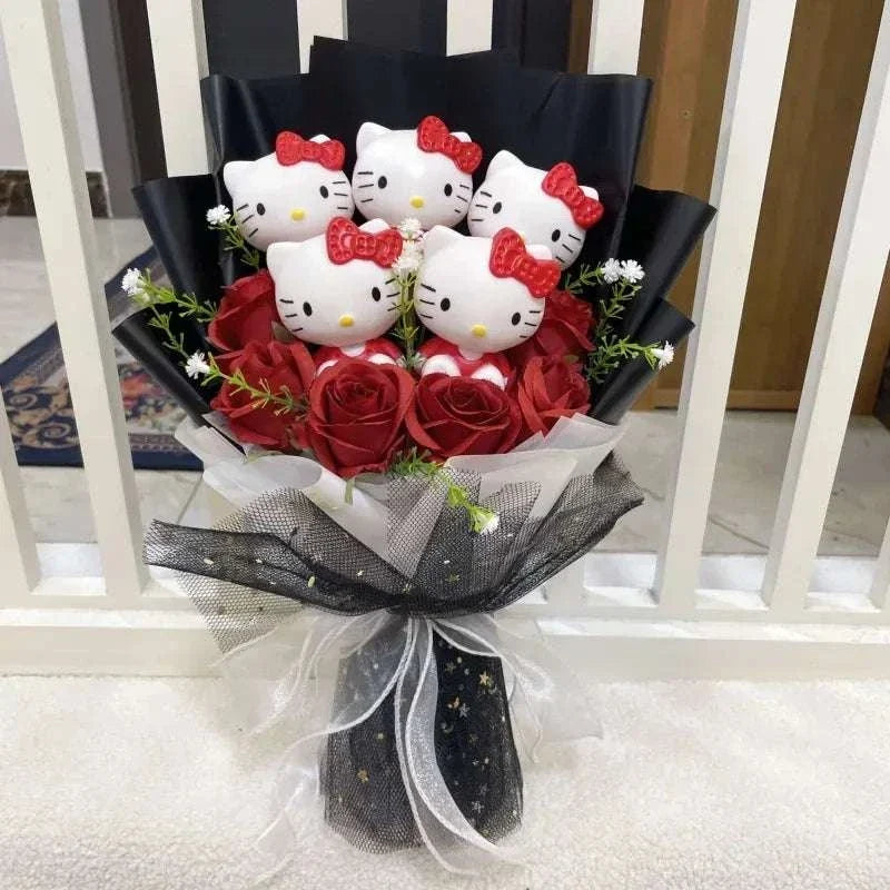 Hello Kitty Premium Bloom Rose Bouquet