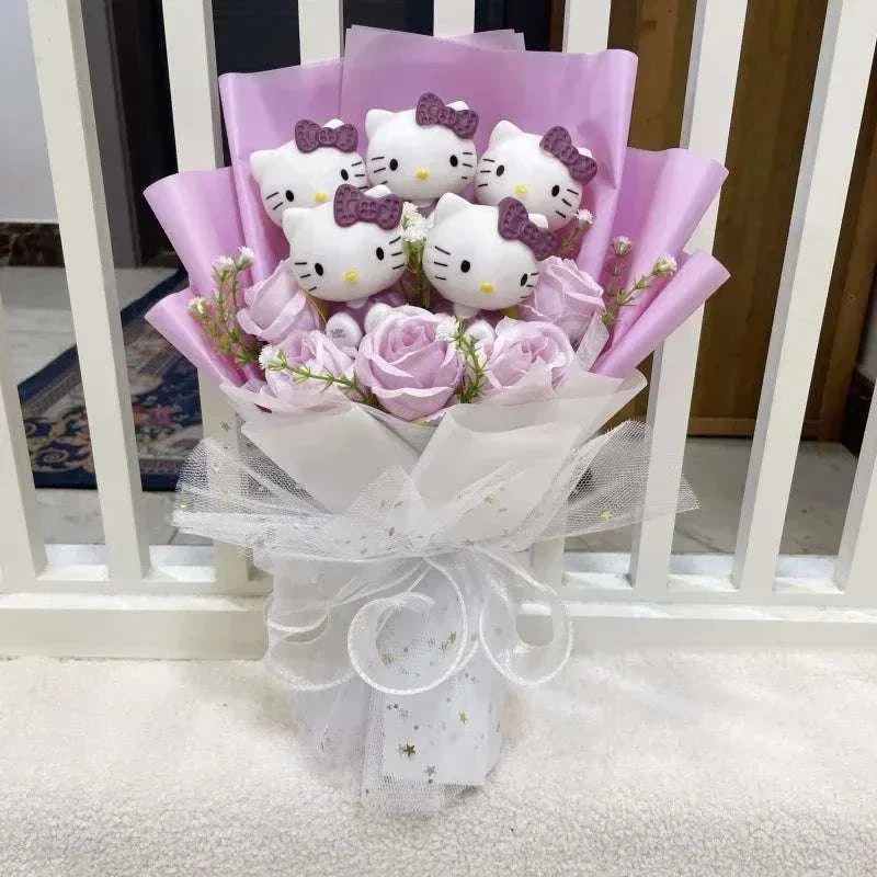 Hello Kitty Premium Bloom Rose Bouquet